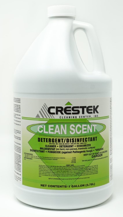 Crestek-cleaning-center-inc-Clean-scent-detergent-disinfectant-1-Gallon